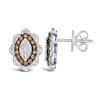 Thumbnail Image 2 of Le Vian Diamond Earrings 3/4 ct tw Round 14K Vanilla Gold