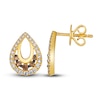Le Vian Diamond Earrings 5/8 ct tw Round 14K Honey Gold