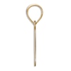 Thumbnail Image 2 of Initial P Necklace 14K Yellow Gold 18"