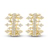 LALI Jewels Diamond Earrings 1-1/5 ct tw Round 14K Yellow Gold