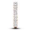 Thumbnail Image 3 of Diamond Anniversary Band 2 ct tw Oval 14K Rose Gold