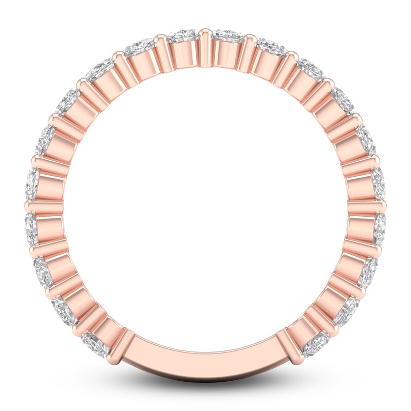 Main Image 4 of Diamond Anniversary Band 2 ct tw Oval 14K Rose Gold