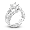 Thumbnail Image 3 of Diamond Bridal Set 1-7/8 ct tw Princess/Round 14K White Gold