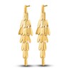 Chandelier Dangle Earrings 14K Yellow Gold