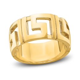 Greek Key Ring 14K Yellow Gold
