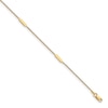 Thumbnail Image 1 of High-Polish Anklet 14K Yellow Gold 10"