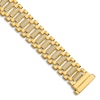 Men's Diamond-Cut Link Chain Bracelet 14K Yellow Gold 7.75"