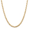 Thumbnail Image 1 of Men's Solid Quad Rope Chain Necklace 14K Yellow Gold 5mm 24"