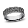 Thumbnail Image 1 of Men's Puzzle Wedding Band Tantalum 7.0mm