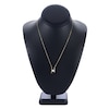 Thumbnail Image 2 of Freshwater Cultured Pearl Necklace 1/20 ct tw Diamonds 14K Yellow Gold 18"