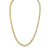 Thumbnail Image 1 of 1933 by Esquire Men's Solid Cable Link Necklace 14K Yellow Gold-Plated Sterling Silver 22.25" 5.75mm