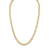 Thumbnail Image 2 of 1933 by Esquire Men's Solid Cable Link Necklace 14K Yellow Gold-Plated Sterling Silver 22.25" 5.75mm