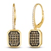 Thumbnail Image 1 of Le Vian Diamond Earrings 5/8 ct tw Round 14K Honey Gold