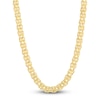 Thumbnail Image 1 of Solid Byzantine Chain Necklace 14K Yellow Gold 20" 7.2mm