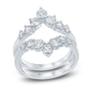 Thumbnail Image 1 of Diamond Insert Ring 1-1/2 ct tw Round 14K White Gold