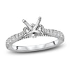 Thumbnail Image 0 of Diamond Engagement Ring Setting 1/3 ct tw Round Platinum