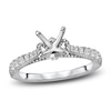 Thumbnail Image 1 of Diamond Engagement Ring Setting 1/3 ct tw Round Platinum