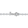 Thumbnail Image 3 of Diamond Bar Tennis Bracelet 3 ct tw 14K White Gold