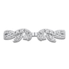 Thumbnail Image 3 of Diamond Open Cuff Swirl Anniversary Ring 1/5 ct tw 14K White Gold