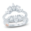 Thumbnail Image 1 of Pnina Tornai Marquise & Pear-Shaped Lab-Grown Diamond Enhancer Ring 1-7/8 ct tw 14K White Gold