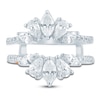 Thumbnail Image 3 of Pnina Tornai Marquise & Pear-Shaped Lab-Grown Diamond Enhancer Ring 1-7/8 ct tw 14K White Gold