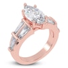 Thumbnail Image 2 of Marquise-Cut Created By Jared Studio Lab-Grown Diamond Engagement Ring 3-1/2 ct tw 14K Rose Gold