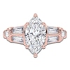 Thumbnail Image 3 of Marquise-Cut Created By Jared Studio Lab-Grown Diamond Engagement Ring 3-1/2 ct tw 14K Rose Gold