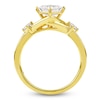 Thumbnail Image 2 of Storied Diamond Desert Sands of Eternity Princess-Cut Engagement Ring 1-1/4 ct tw 18K Yellow Gold