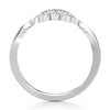 Thumbnail Image 2 of J'Lure Lab-Grown Diamond Scalloped Wedding Band 1/6 ct tw 18K White Gold
