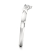Thumbnail Image 3 of J'Lure Lab-Grown Diamond Scalloped Wedding Band 1/6 ct tw 18K White Gold