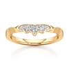 Thumbnail Image 1 of J'Lure Lab-Grown Diamond Scalloped Wedding Band 1/5 ct tw 18K Yellow Gold
