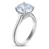 Thumbnail Image 2 of Round-Cut Lab-Grown Diamond Solitaire Plus Engagement Ring 3-1/2 ct tw Platinum (VS2/F)