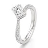 Thumbnail Image 4 of J'Lure Imperial-Emerald Step-Cut Lab-Grown Diamond Bypass Engagement Ring 1-1/3 ct tw 18K White Gold