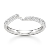 Thumbnail Image 1 of J'Lure Lab-Grown Diamond Contour Wedding Band 3/8 ct tw 18K White Gold