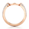 Thumbnail Image 2 of J'Lure Lab-Grown Diamond Contour Wedding Band 1/5 ct tw 18K Rose Gold