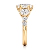 Thumbnail Image 3 of J'Lure Hexagon Brilliant-Cut Lab-Grown Diamond Engagement Ring 4-3/4 ct tw 18K Yellow Gold