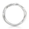 Thumbnail Image 2 of J'Lure Lab-Grown Diamond Contour Wedding Band 1/6 ct tw 18K White Gold