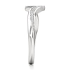Thumbnail Image 3 of J'Lure Lab-Grown Diamond Contour Wedding Band 1/6 ct tw 18K White Gold
