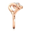 Thumbnail Image 3 of J'Lure Square-Emerald Step-Cut Lab-Grown Diamond Engagement Ring 2 ct tw 18K Rose Gold