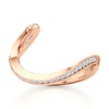 Thumbnail Image 1 of J'Lure Lab-Grown Diamond Contour Wedding Band 1/6 ct tw 18K Rose Gold