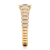 Thumbnail Image 3 of J'Lure Carre Step-Cut Lab-Grown Diamond Engagement Ring 1-1/6 ct tw 18K Yellow Gold