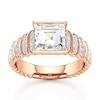 Thumbnail Image 1 of J'Lure Carre Step-Cut Lab-Grown Diamond Engagement Ring 2-1/3 ct tw 18K Rose Gold