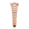 Thumbnail Image 3 of J'Lure Carre Step-Cut Lab-Grown Diamond Engagement Ring 2-1/3 ct tw 18K Rose Gold