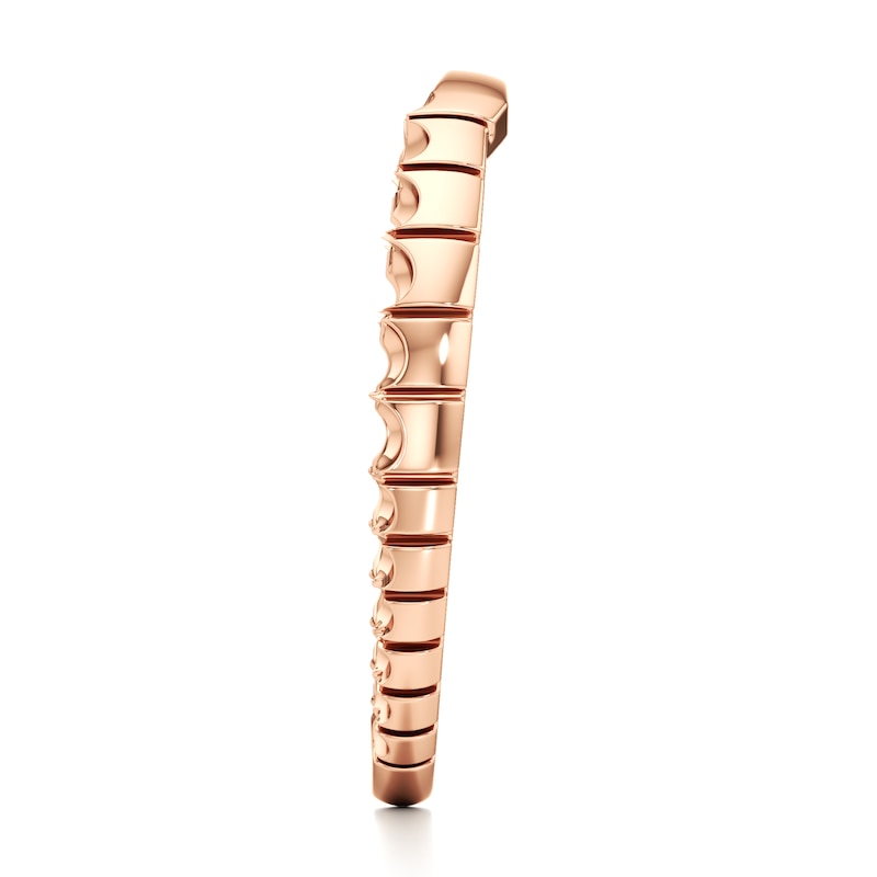 Main Image 3 of J'Lure Contour Wedding Band 18K Rose Gold