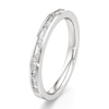 Thumbnail Image 4 of J'Lure Baguette & Round-Cut Lab-Grown Diamond Wedding Band 1/3 ct tw 18K White Gold