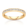 Thumbnail Image 1 of J'Lure Baguette & Round-Cut Lab-Grown Diamond Wedding Band 3/8 ct tw 18K Yellow Gold