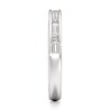Thumbnail Image 3 of J'Lure Baguette & Round-Cut Lab-Grown Diamond Wedding Band 3/8 ct tw 18K White Gold