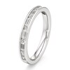Thumbnail Image 4 of J'Lure Baguette & Round-Cut Lab-Grown Diamond Wedding Band 3/8 ct tw 18K White Gold