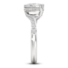 Thumbnail Image 3 of J'Lure Oval Portrait-Cut Lab-Grown Diamond Engagement Ring 1-3/8 ct tw 18K White Gold