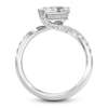 Thumbnail Image 4 of J'Lure Oval Portrait-Cut Lab-Grown Diamond Engagement Ring 1-3/8 ct tw 18K White Gold